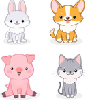 Bunny cat lion Ella Hannah Niadh
