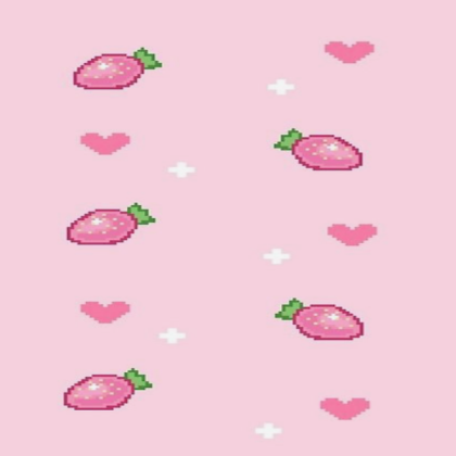 🌸 Pixel strawberry 🌸 Roblox decal