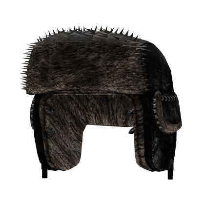 Gothic Emo Ushanka Hat