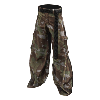 Cargo Trousers-Military