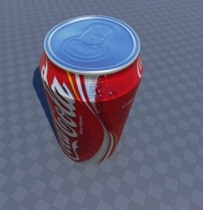 Realistic coke can preview 1