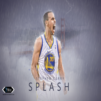 Stephen Curry Splash Wallpaper Roblox decal