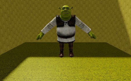 Escape from Shrek's backroom