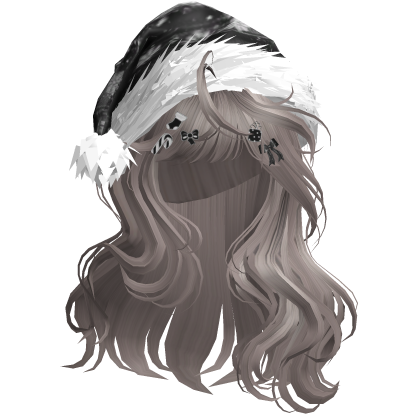 Lush Christmas Waves w/Santa Hat (Ash)