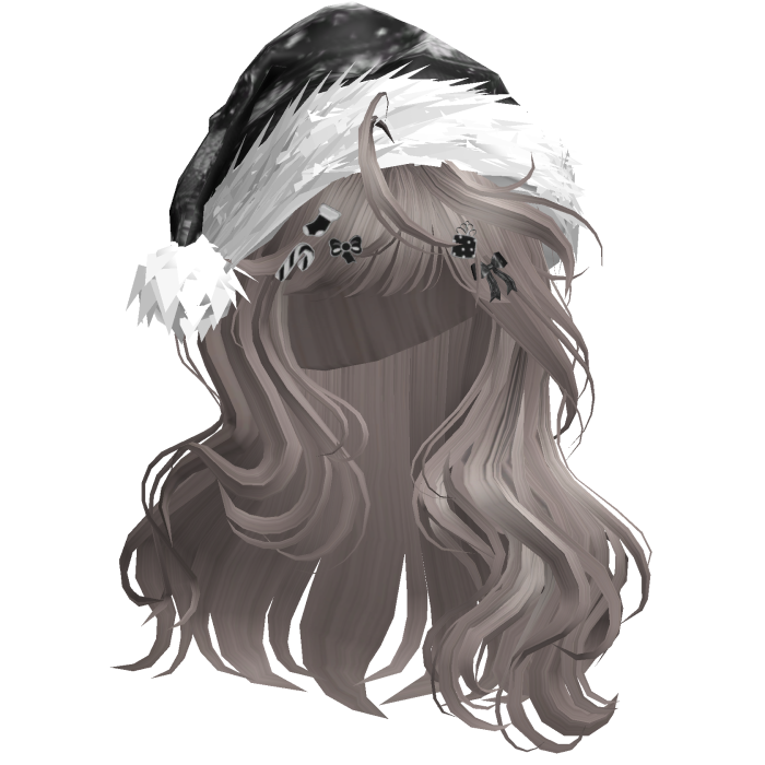 Lush Christmas Waves w/Santa Hat (Ash)