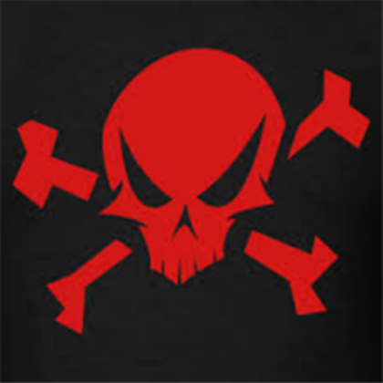 red skull Roblox decal