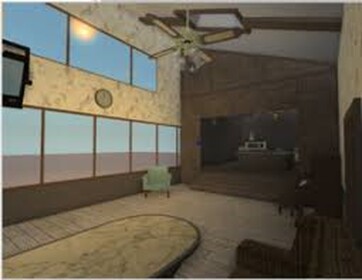 Ceiling fans and Air Conditioner in Modern Home