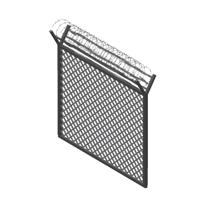 🎮 Prison Fence Barrier Jail Security Enclosure 