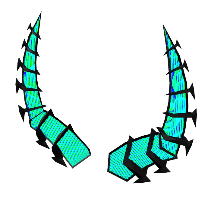 [Animated] Rainbow Horns