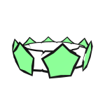 Green Stars Crown