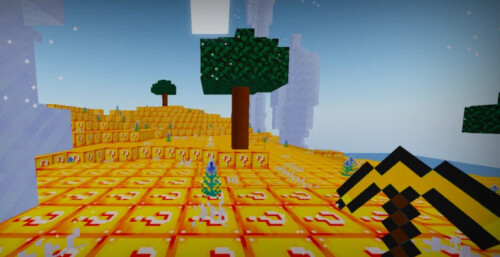 ⛏️ModdedCraft Voxels 💛 (GOLD LUCKY BLOCKS)