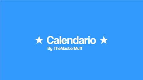 ★ Calendario ★