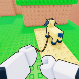 Walk the Goat! [2 Player Obby]