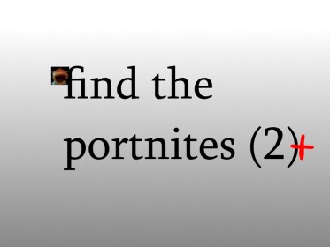 find the portnites