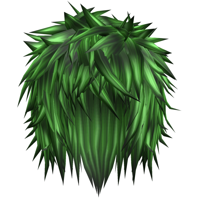 neon green gothic messy emo boy hair
