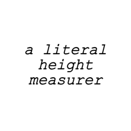 Avatar Measurer! (HANGOUT & OBBY)