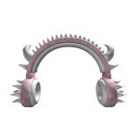 Pink Spike Headphones