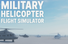 Wojskowy symulator lotu śmigłowca