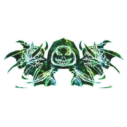 Cartoony Galaxy Hood Dragon Wings Aura Combo (✔)