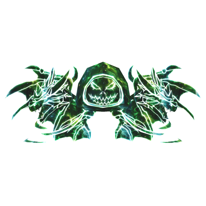 Cartoony Galaxy Hood Dragon Wings Aura Combo (✔)