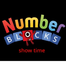 number blocks show time icon