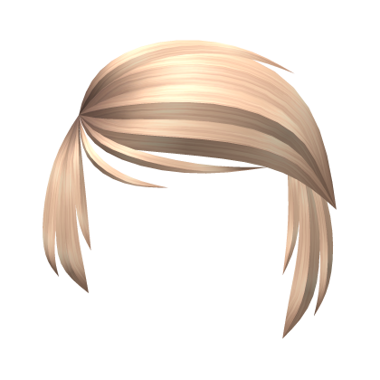 Blonde Scene Side Bangs Roblox item