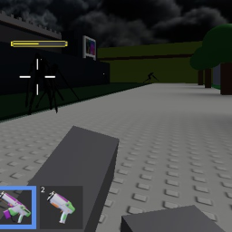 Run from the monsters of robloxia...