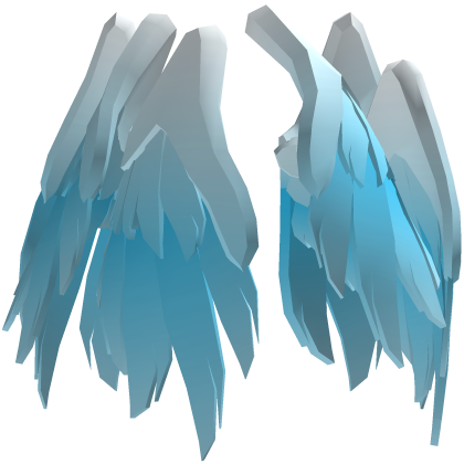Archangel Peekaboo Head Wings Blue Roblox item