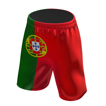Portugal National Flag Shorts thumbnail