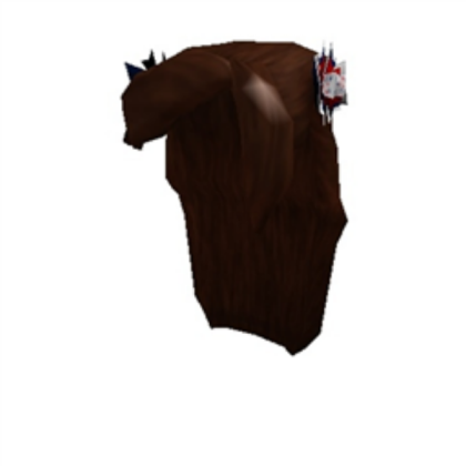 Brown american sweetheart hair Roblox decal