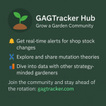 GAGTracker Hub – Grow a Garden Community