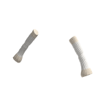 🍀Beige Point White Arm Warmer