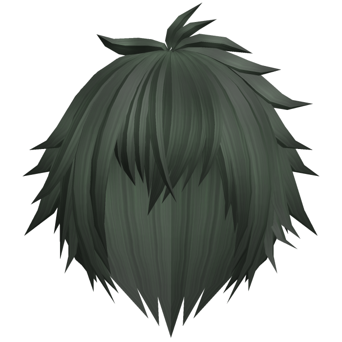 Vkei Moe Razor Cut Layered Hair (Dark Green)