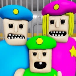 BUFF POLICE FAMILY PRISON RUN ESCAPE! (Obby) icon