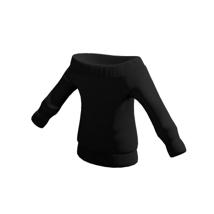 Black Off Shoulder Sweater thumbnail