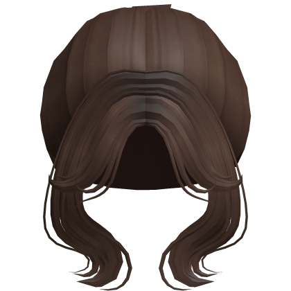 Soft Princess Wavy High Bun (Brown)