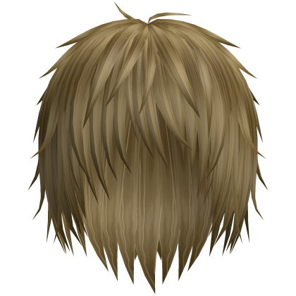 vkei emo boy anime wispy hair (ash blonde) Roblox item
