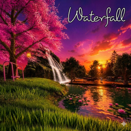 waterfall relax