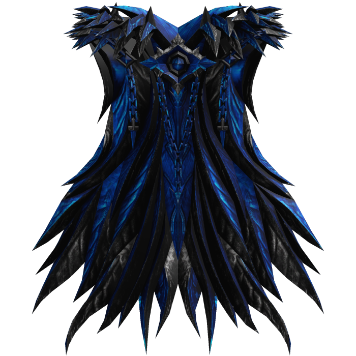 Blue Hunter Cape