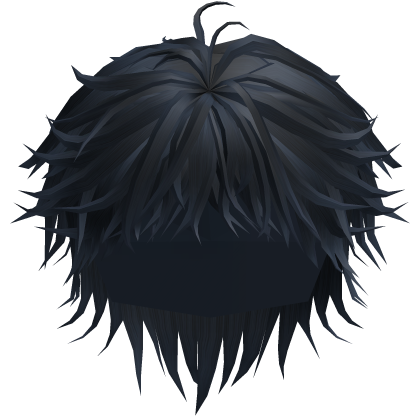 Blue Messy Anime Boy Hair Roblox item