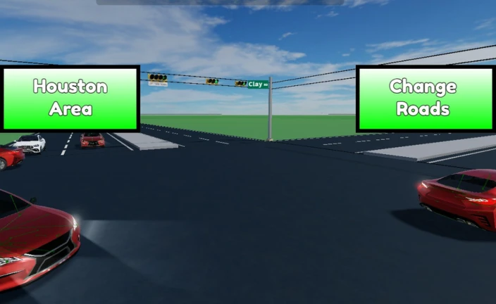 Condução na área de Houston - Roblox