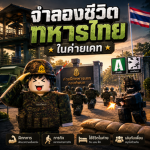 จำลองชีวิตในค่ายทหารเคท