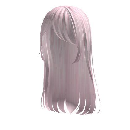 ୨୧: kawaii long gothic doll hair in pink Roblox item