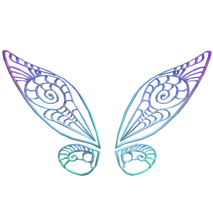 Wings Pastel Rainbow