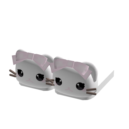♡ Cutesy Cat Slippers In Pink