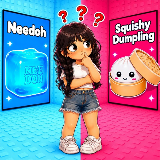 Would You Rather: Needoh or Squishy Dumpling Tower Roblox game