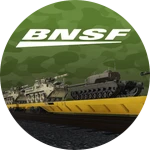 BNSF Military Train