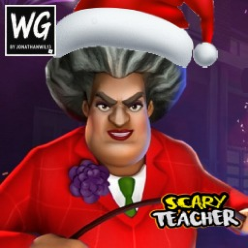 (❄️) Survive Scary Teacher official Roblox game thumbnail