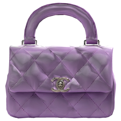 Purple Courtore Quilted Mini Purse Roblox item