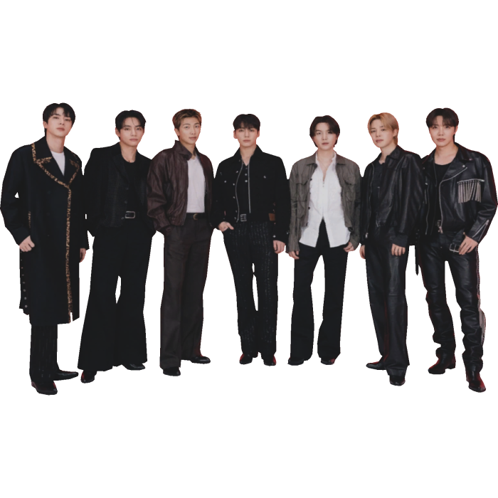 BTS - SWIM kpop cutout